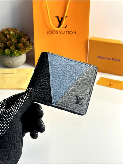 Louis Vuitton 60895 Black Blue Grey