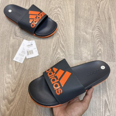 Adidas Adilette Comfort Grey Orange Flip-Flop