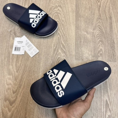 Adidas Adilette Comfort Midnight Navy White Flip-Flop