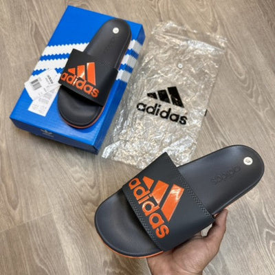 Adidas Adilette Comfort Grey Orange Flip-Flop