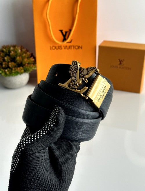 Louis Vuitton 07 Gold Black Reversible