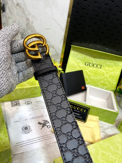 GUCCI Premium Belt & Wallet Combo C237